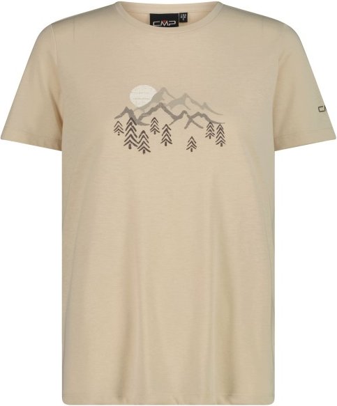 CMP - Women's T-Shirt - Funktionsshirt Gr 46 beige