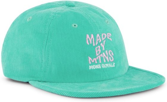Mons Royale - Roam Corduroy Cap - Cap Gr One Size türkis