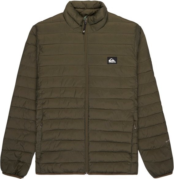 Thumbnail - Quiksilver - Scaly Full-Zip - Kunstfaserjacke Gr XL braun