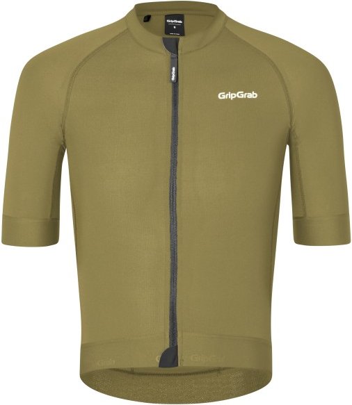 Thumbnail - GripGrab - PACR Short Sleeve Jersey - Radtrikot Gr XXL oliv