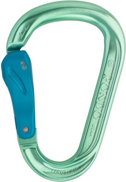 AustriAlpin - HMS Rondo Alu Slide-Autolock - HMS-Karabiner türkis