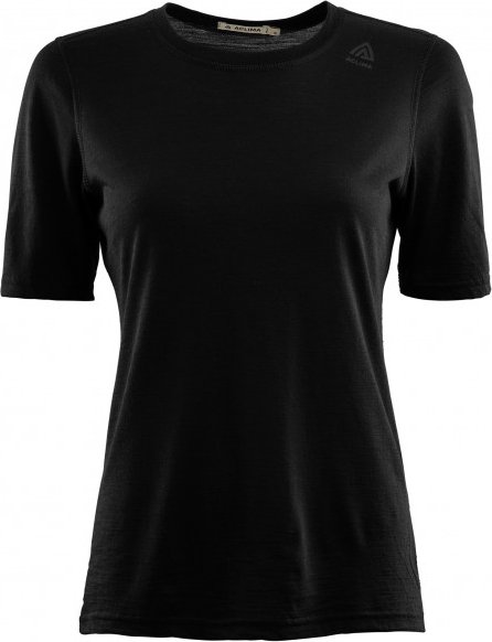 Aclima - Women's Lightwool Undershirt Tee - Merinounterwäsche Gr XS schwarz