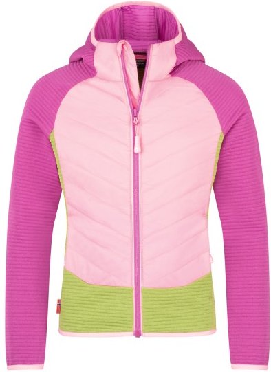 Trollkids - Girl's Sirdal Jacket - Fleecejacke Gr 128 rosa