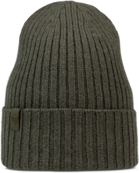 Buff - Knitted Beanie Norval - Mütze Gr One Size oliv