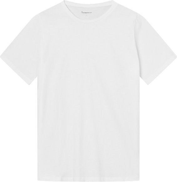 KnowledgeCotton Apparel - Agnar Basic T-Shirt - T-Shirt Gr M weiß