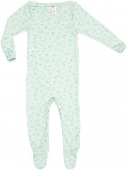 Engel - Kid's Schlafoverall mit Druckknöpfen - Overall Gr 86/92 weiß