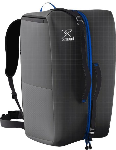 SIMOND - Vertika Climbing Bag - Kletterrucksack Gr One Size grau/schwarz