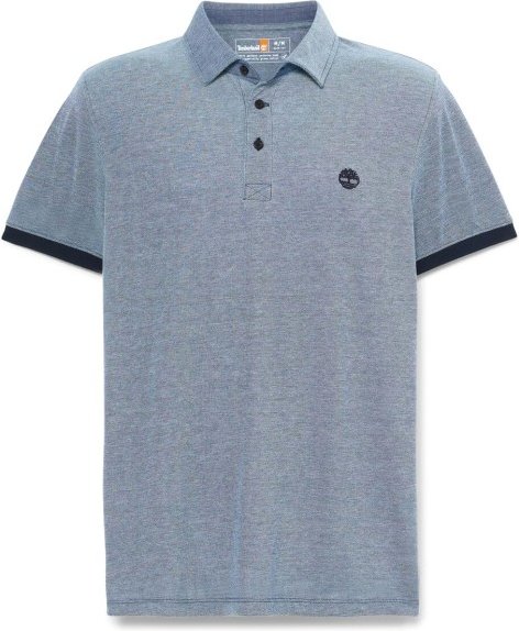 Timberland - Baboosic Brook Oxford Short Sleeve Polo - Polo-Shirt Gr XXL grau