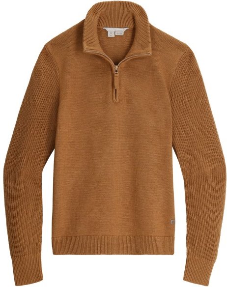 Royal Robbins - Women's Westlands 1/4 Zip - Merinopullover Gr S braun