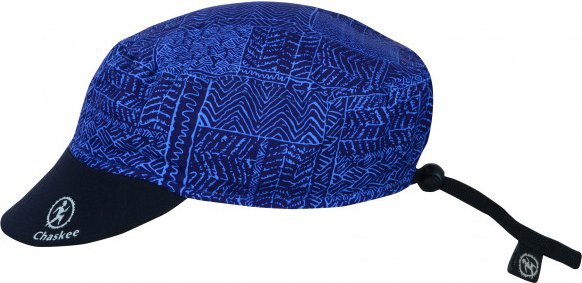 Chaskee - Reversible Cap Tribal Print - Cap Gr One Size - 52-60 cm blau