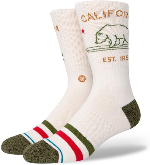 Stance - California Republic 2 - Multifunktionssocken Gr L weiß