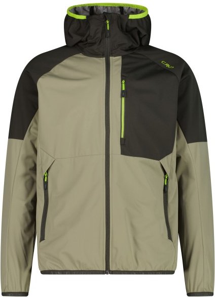 CMP - Softshell Jacket Fix Hood - Softshelljacke Gr 54 oliv