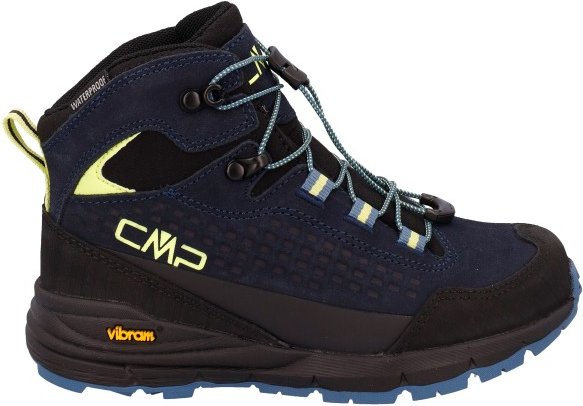 Thumbnail - CMP - Kid's Vertyx Mid Trekking Shoes WP - Wanderschuhe Gr 34 schwarz/blau