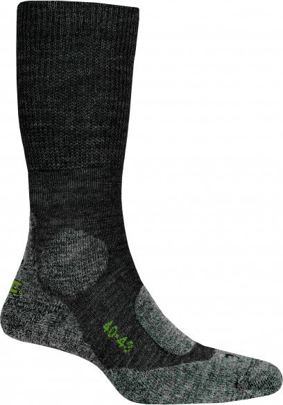 Thumbnail - P.A.C. - TR 6.1 Trekking Merino Medium - Wandersocken Gr 40-43 schwarz