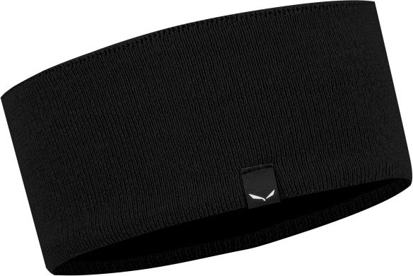 Salewa - Puez Merino Headband - Stirnband Gr One Size schwarz