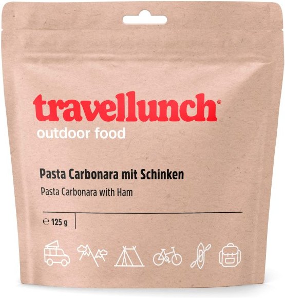 Travellunch - Nudeltopf 'Carbonara' mit Schinkenspeck Gr 250 g
