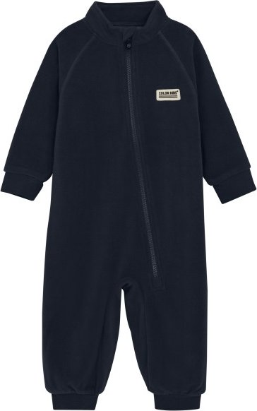 Color Kids - Baby's Fleece Suit - Overall Gr 80 blau