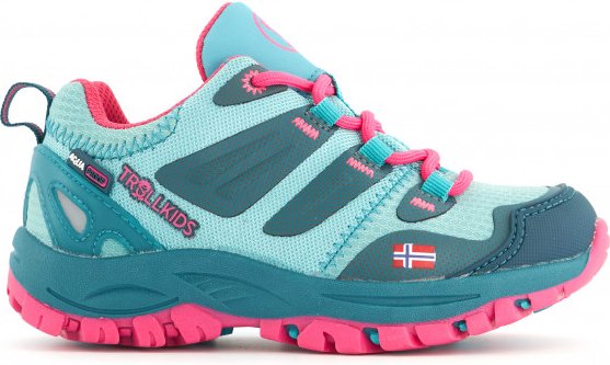Thumbnail - Trollkids - Kid's Rondane Hiker Low - Multisportschuhe Gr 38 türkis
