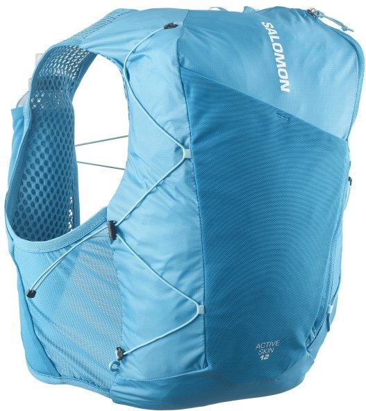 Salomon - Active Skin 12 Set - Trailrunningrucksack Gr XL blau