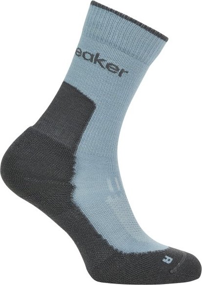 Icebreaker - Merino Hike+ Light Crew - Wandersocken Gr 39-41,5 grau