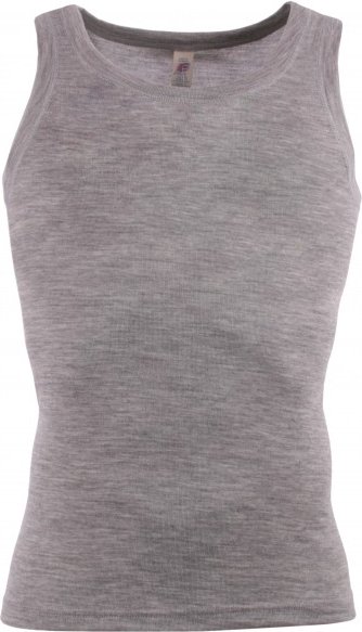 Engel - Achselshirt - Merinounterwäsche Gr 46/48 grau