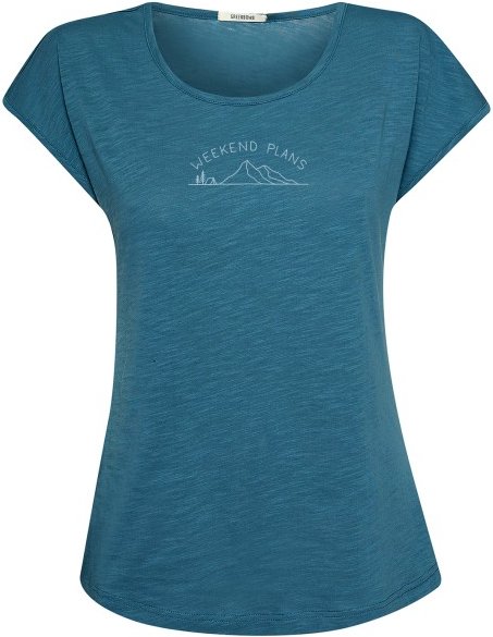 GreenBomb - Women's Weekend Plans Cool T-Shirt - T-Shirt Gr L blau