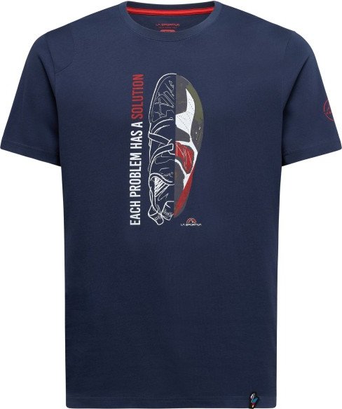 La Sportiva - Solution - T-Shirt Gr L blau