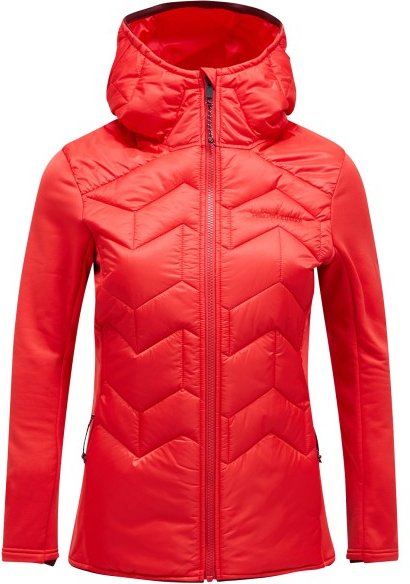 Peak Performance - Women's Elevate Liner Hybrid Hood - Kunstfaserjacke Gr S rot