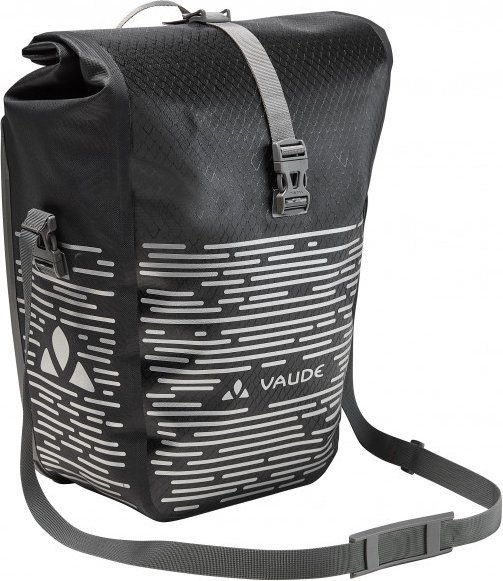 Vaude - Aqua Back Luminum II - Gepäckträgertasche Gr 2 x 24 l grau