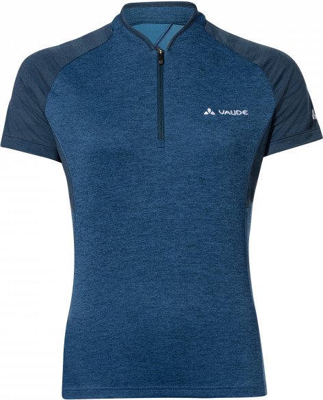 Vaude - Women's Tamaro Shirt III - Radtrikot Gr 40 blau