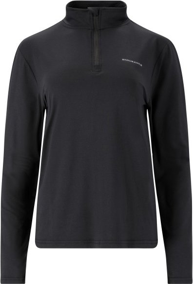 ENDURANCE - Women's Aileen Midlayer - Laufshirt Gr 36 schwarz