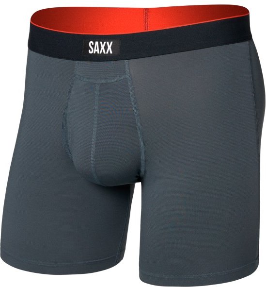 Saxx - Multi-Sport Mesh Boxer Brief Fly - Kunstfaserunterwäsche Gr M blau