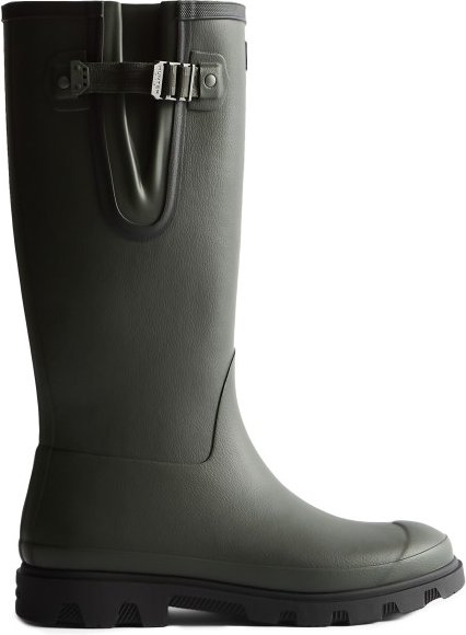 Hunter Boots - Field Downpour Adjustable Boot - Gummistiefel Gr 42 schwarz/grau
