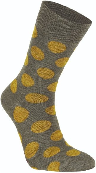 Ivanhoe of Sweden - Wool Sock Dot - Merinosocken Gr 35-38 oliv