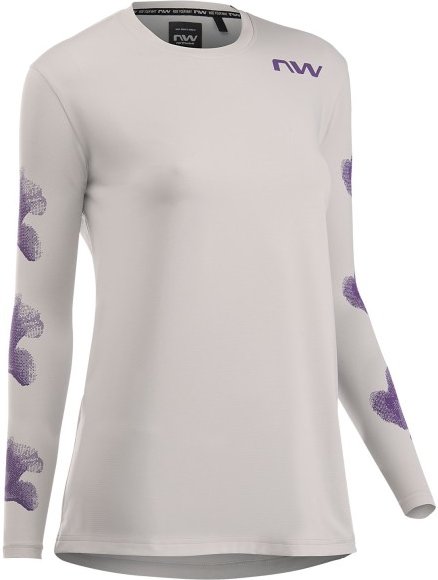 Northwave - Women's Xtrail Long Sleeve Jersey - Radtrikot Gr M grau
