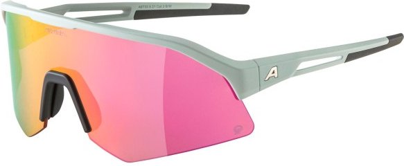 Alpina - Sonic HR Q Mirror Cat. 2 - Fahrradbrille rosa