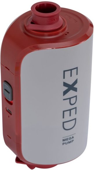 Exped - Mega Pump - Campingzubehör Gr One Size granite / burgundy