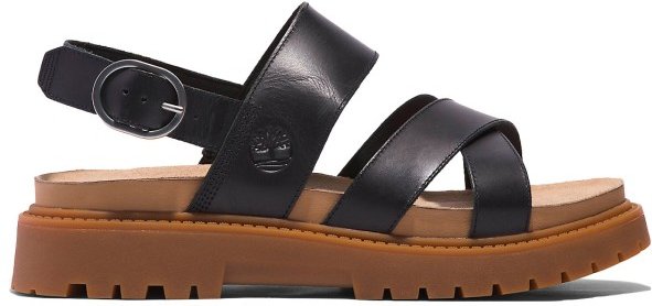 Timberland - Women's Clairemont Way Cross-Strap Sandal - Sandalen Gr 40 braun