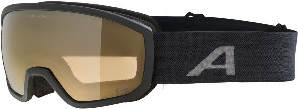 Thumbnail - Alpina - Kid's Scarabeo Jr. Q-Lite Mirror S2 (VLT 29%) - Skibrille schwarz