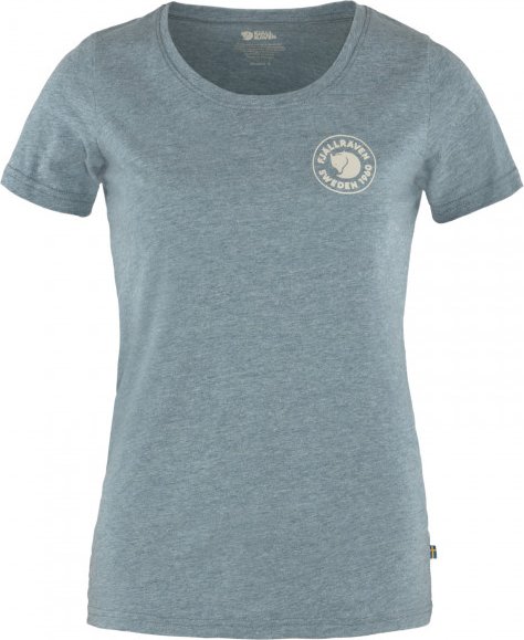 Fjällräven - Women's 1960 Logo - T-Shirt Gr M grau/türkis