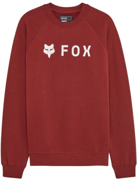 Thumbnail - FOX Racing - Absolute Fleece Crew Neck - Pullover Gr XXL rot