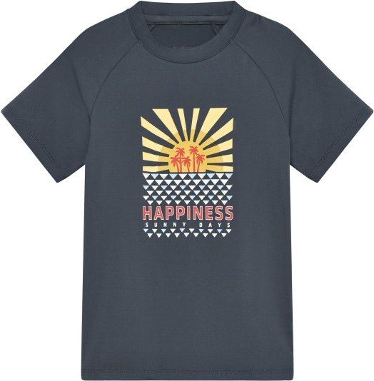 Color Kids - Kid's T-Shirt with Print S/S - Funktionsshirt Gr 116 blau