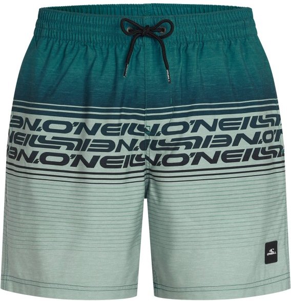O'Neill - Logo Stripe 16'' Swimshorts - Badehose Gr S türkis