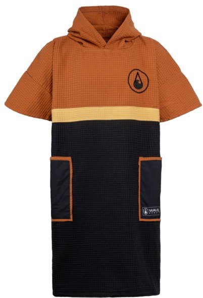 Wave Hawaii - Travel Poncho Dahab - Surf Poncho Gr L/XL schwarz