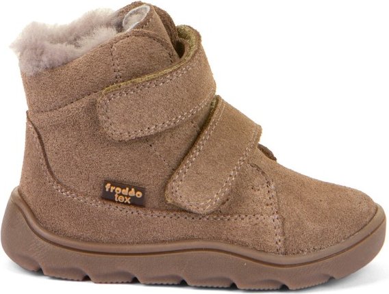 Froddo - Kid's Zeru Tex Furry Barefoot - Winterschuhe Gr 28 braun