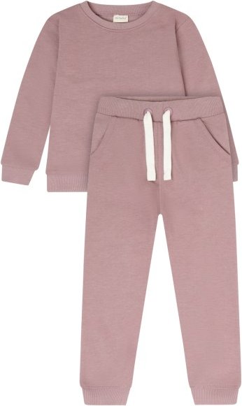 Minymo - Kid's Sweat Set - Bekleidungsset Gr 128 elderberry