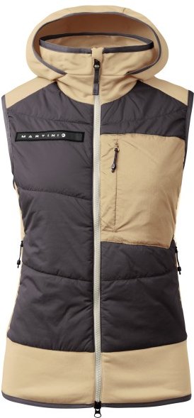 Thumbnail - Martini - Women's Yalca Hybrid Vest Primaloft - Kunstfaserweste Gr XXL beige
