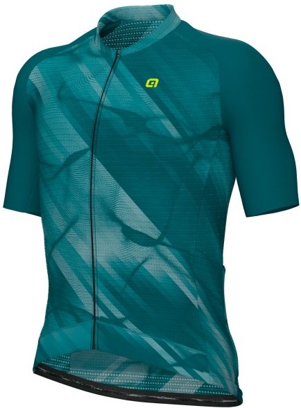 Alé - Pragma Crash S/S Jersey - Radtrikot Gr L blau/türkis
