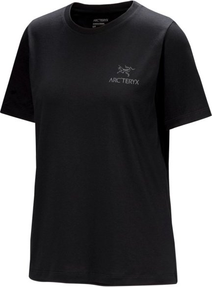 Arc'teryx - Women's Kragg SL Cotton Emblem Crew S/S - T-Shirt Gr XS schwarz