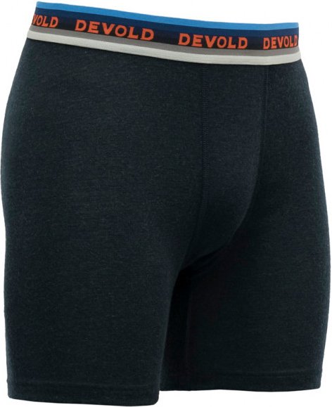 Thumbnail - Devold - Lauparen Merino 190 Boxer - Merinounterwäsche Gr L schwarz